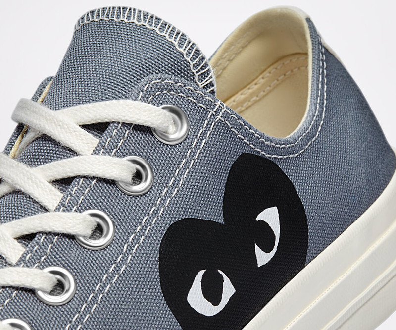Comme des Garçons x Converse Chuck 70 Low 'Steel Gray' | 171849C