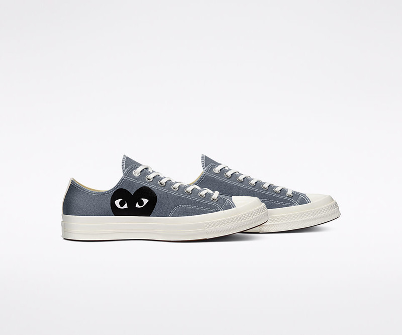Comme des Garçons x Converse Chuck 70 Low 'Steel Gray' | 171849C