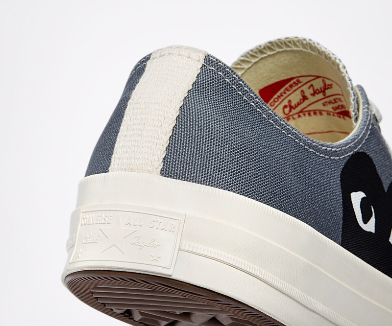 Comme des Garçons x Converse Chuck 70 Low 'Steel Gray' | 171849C