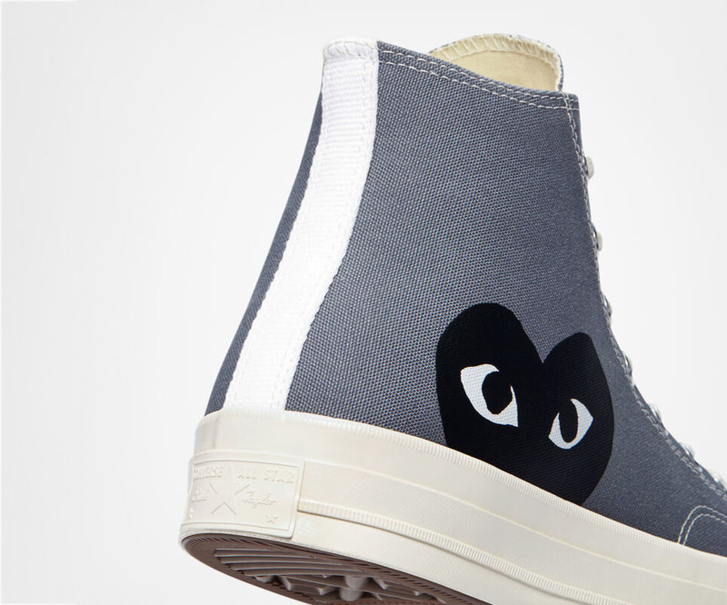 Comme des Garçons x Converse Chuck 70 High 'Steel Gray' | 171847C