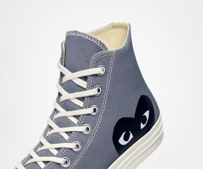 Comme des Garçons x Converse Chuck 70 High 'Steel Gray' | 171847C