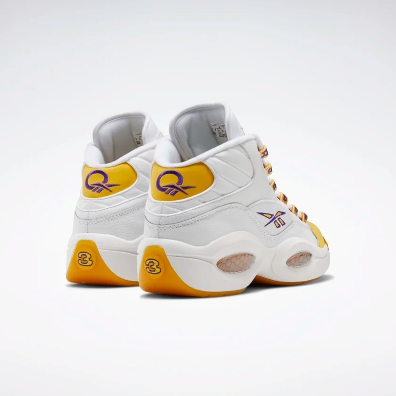 Reebok Question Mid Yellow Toe | FX4278