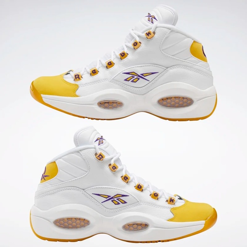 Reebok Question Mid Yellow Toe | FX4278