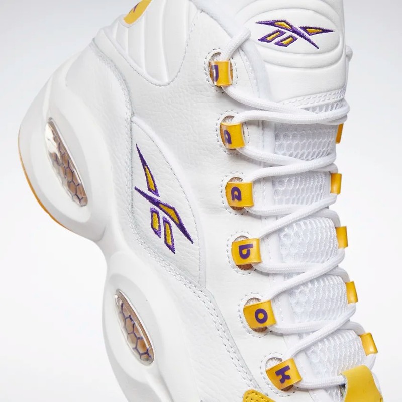 Reebok Question Mid Yellow Toe | FX4278