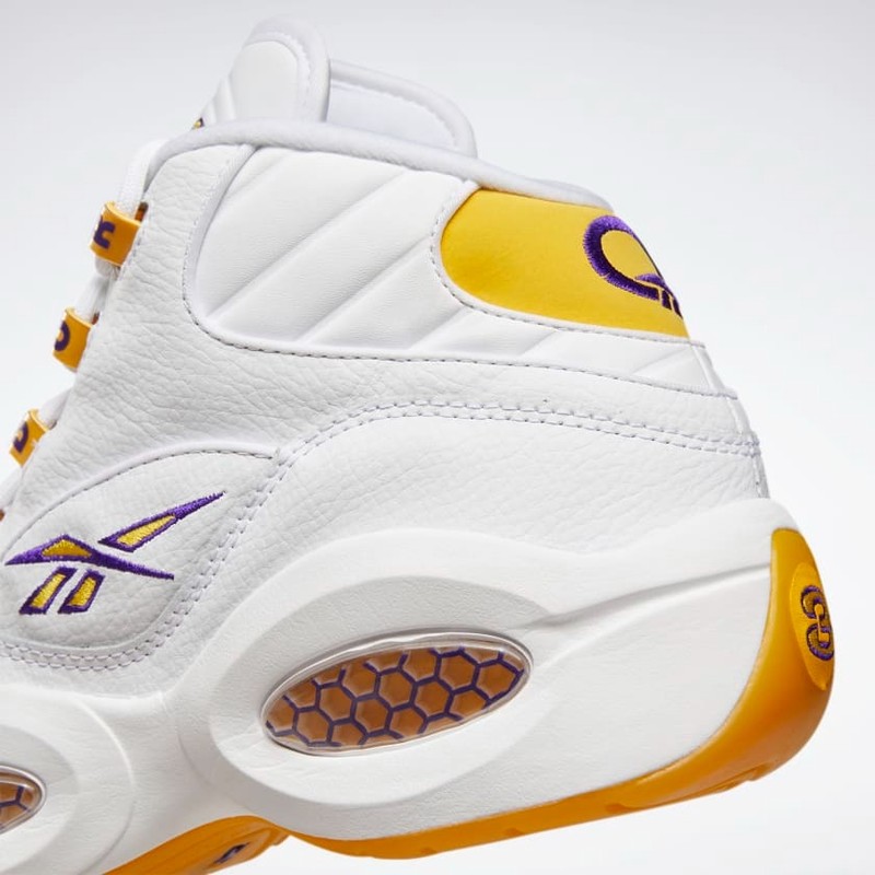 Reebok Question Mid Yellow Toe | FX4278