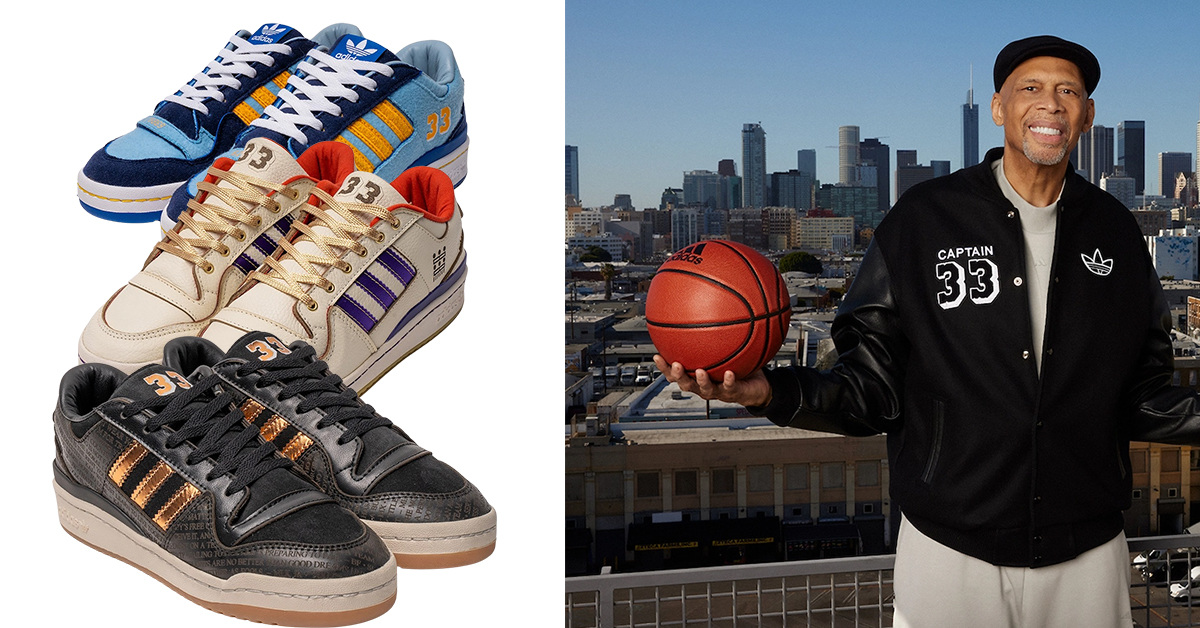 Kareem Abdul-Jabbar und adidas droppen eine limitierte Forum „Evolution of Excellence“ Kollektion Kareem Abdul-Jabbar und adidas droppen eine limitierte Forum „Evolution of Excellence“ Kollektion