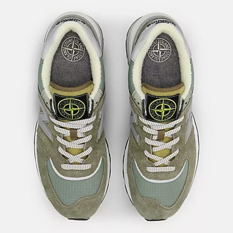 Stone Island x New Balance 574 Legacy Green | U574LGST