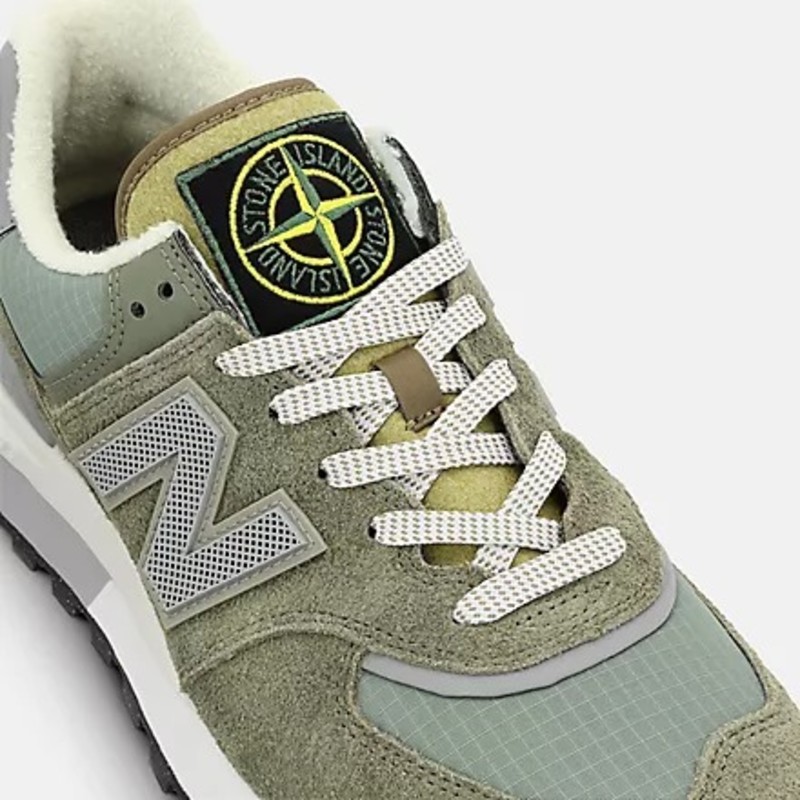 Stone Island x New Balance 574 Legacy Green | U574LGST