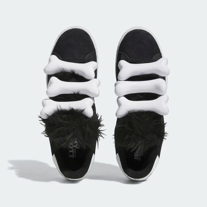 Jeremy Scott x adidas Campus 80 Bones Core Black | HQ4493