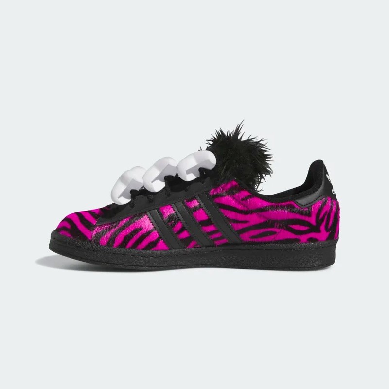 Jeremy Scott x adidas Campus 80 Bones Magenta | HQ4494