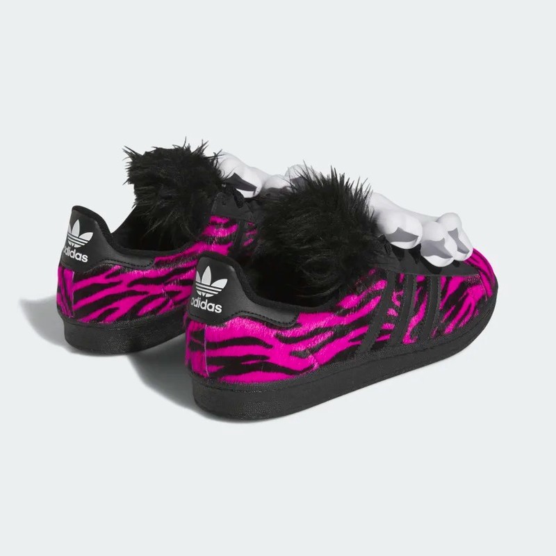 Jeremy Scott x adidas Campus 80 Bones Magenta | HQ4494