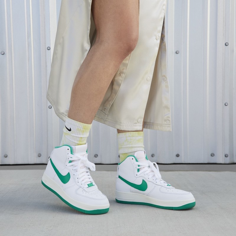 Nike Air Force 1 High Sculpt White Green | DQ5007-100