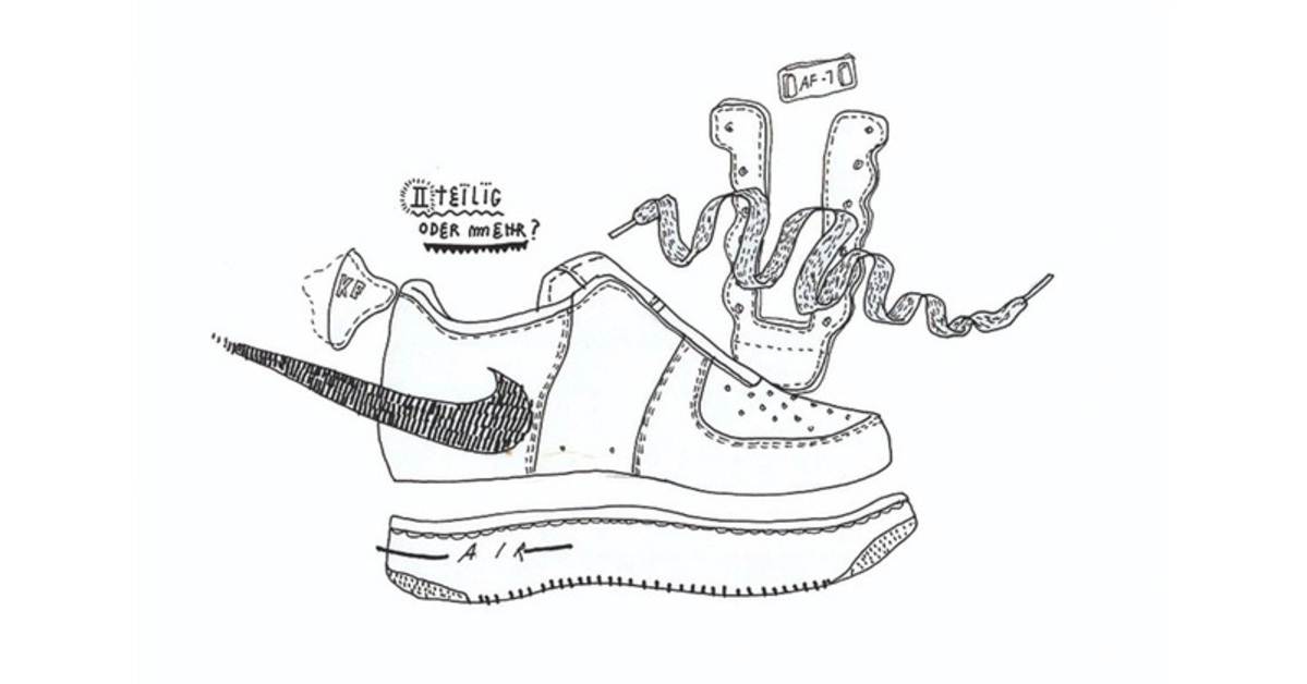 The Illustrated History of the Nike Air Force 1 - Part 1 The Illustrated History of the Nike Air Force 1 - Part 1