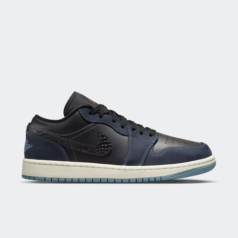 Air Jordan 1 Low "Black Snakeskin" | FJ5478-010
