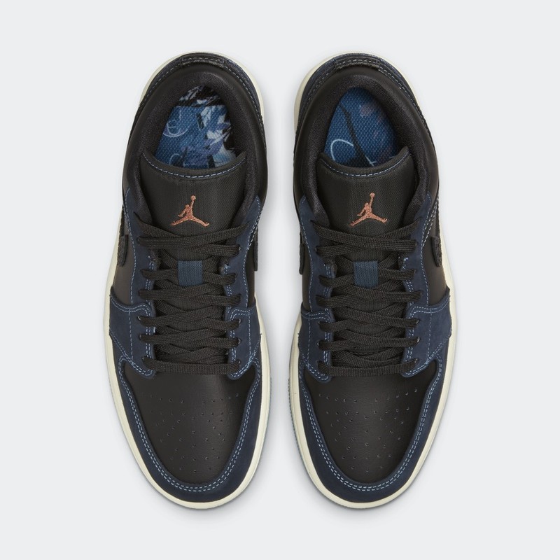 Air Jordan 1 Low "Black Snakeskin" | FJ5478-010