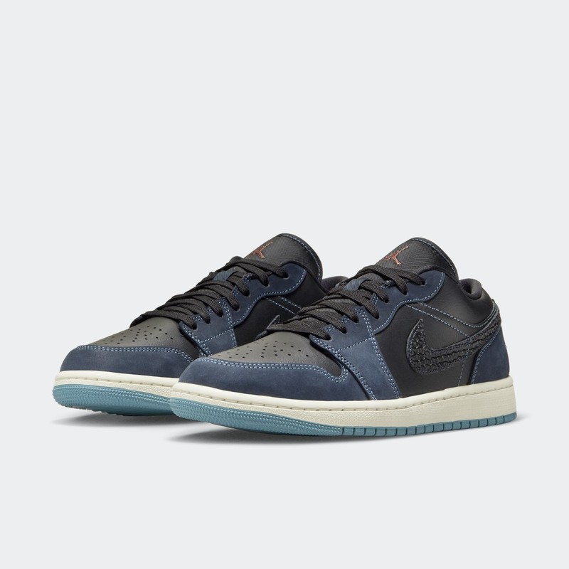 Air Jordan 1 Low "Black Snakeskin" | FJ5478-010