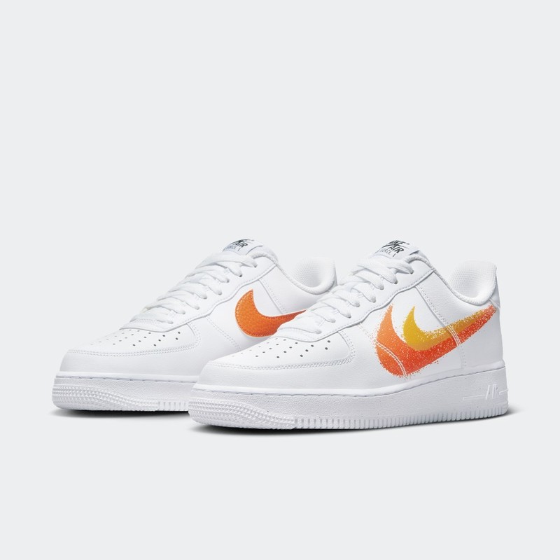 Nike Air Force 1 "Spray Paint Orange" | FJ4228-100