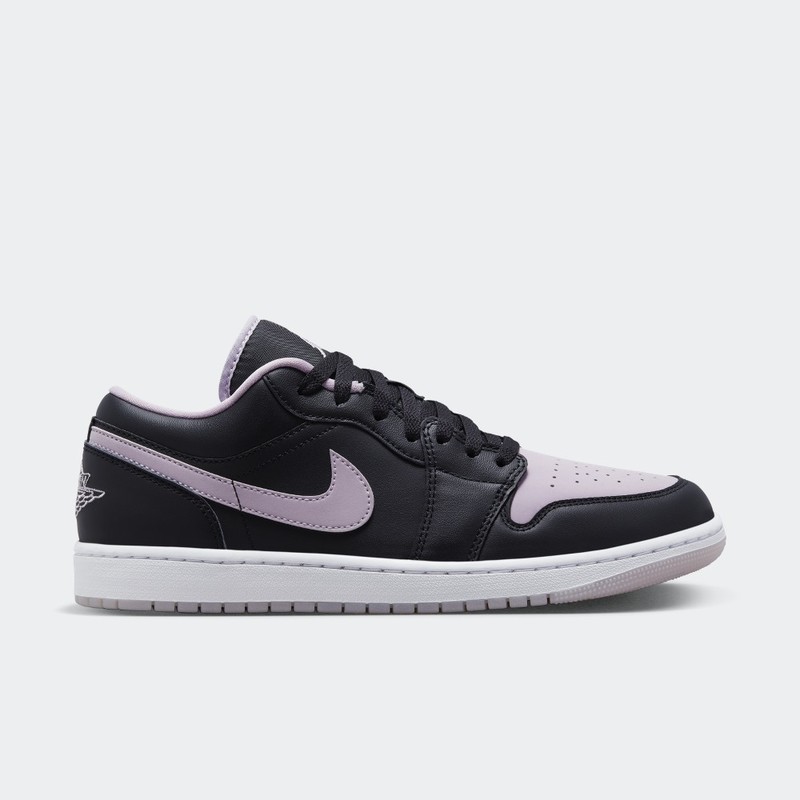 Air Jordan 1 Low SE Black Iced Lilac | DV1309-051