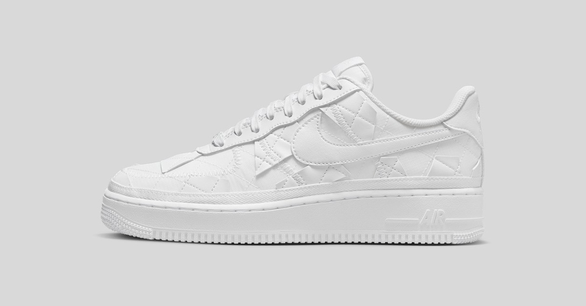 Dieser weiße Air Force 1 soll die Zusammenarbeit zwischen Nike und Billie Eilish ergänzen Dieser weiße Air Force 1 soll die Zusammenarbeit zwischen Nike und Billie Eilish ergänzen