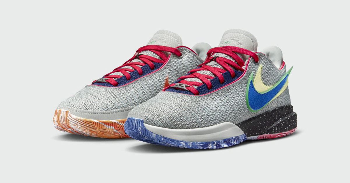 Ungleiche Farben tauchen auf dem Nike LeBron 20 „Nike Lifer“ auf Ungleiche Farben tauchen auf dem Nike LeBron 20 „Nike Lifer“ auf