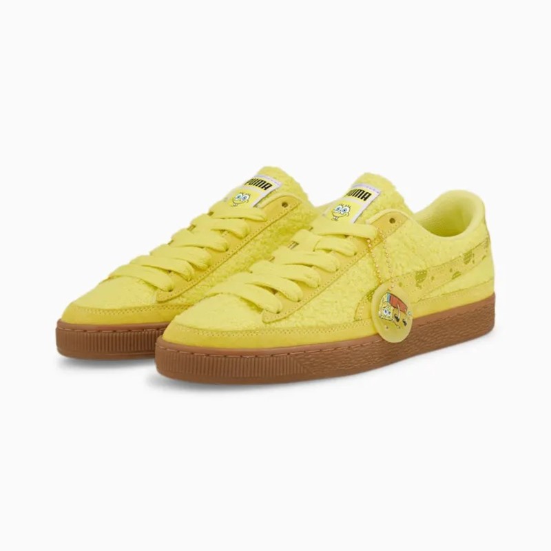 Spongebob x Puma Suede Lucent Yellow | 391008-01