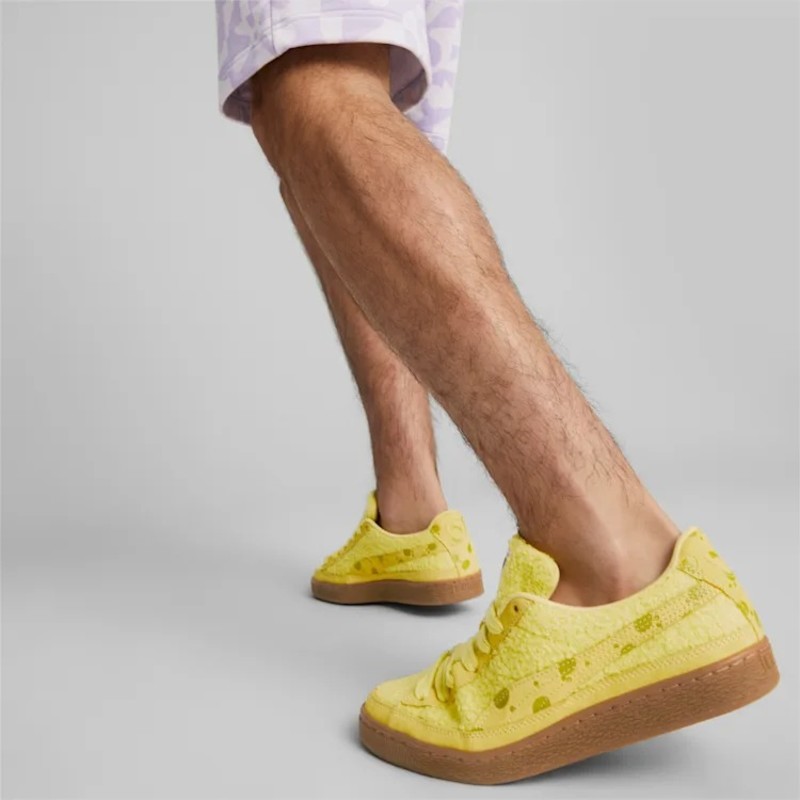 Spongebob x Puma Suede Lucent Yellow | 391008-01