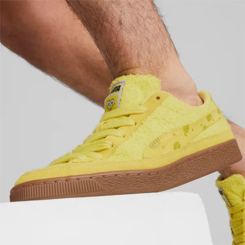 Spongebob x Puma Suede Lucent Yellow | 391008-01 Spongebob x Puma Suede Lucent Yellow | 391008-01