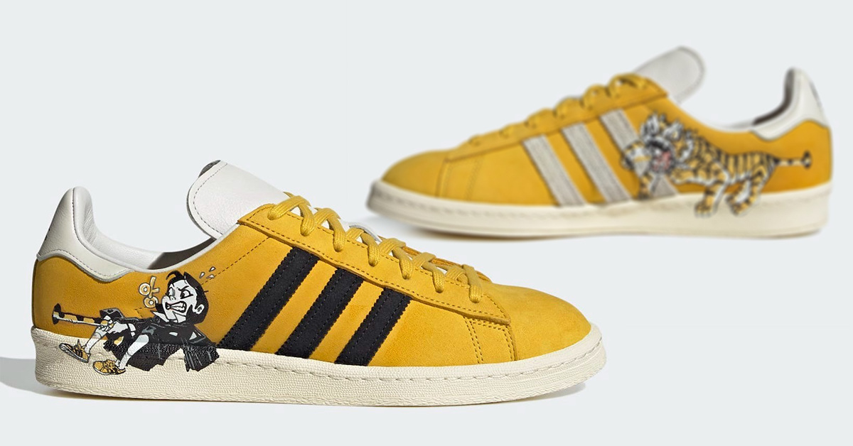 Kunstvolle Prints zieren den adidas Campus von Kasina und Kim Jung Gi
