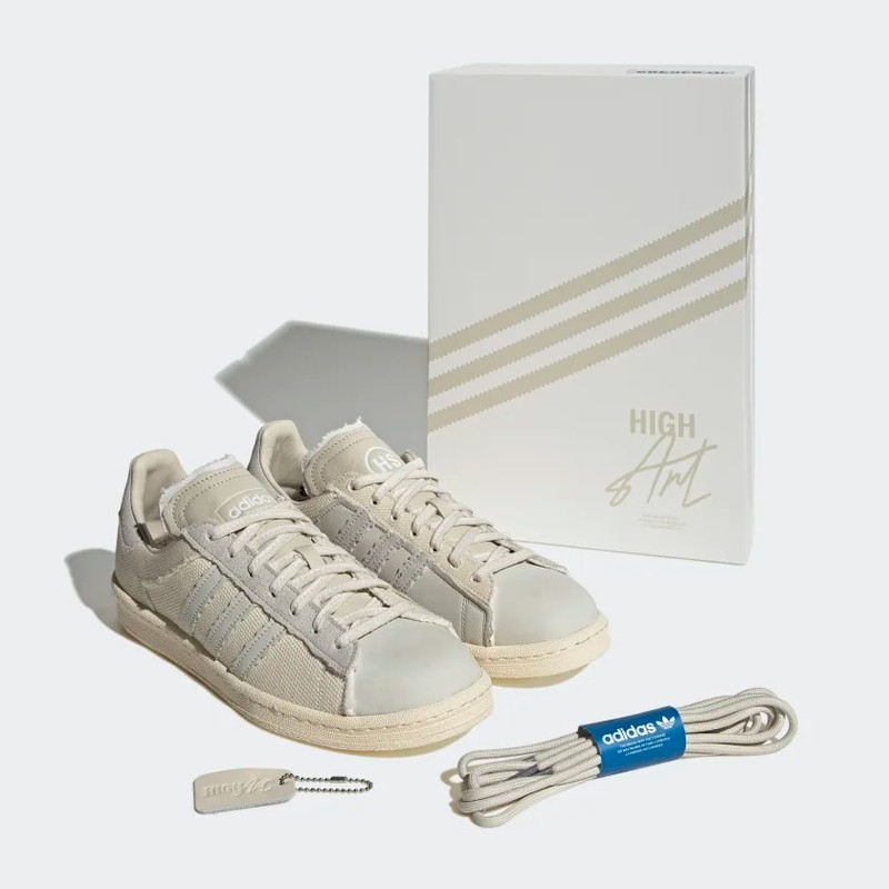 Highsnobiety x adidas Campus Crystal White | IG8171