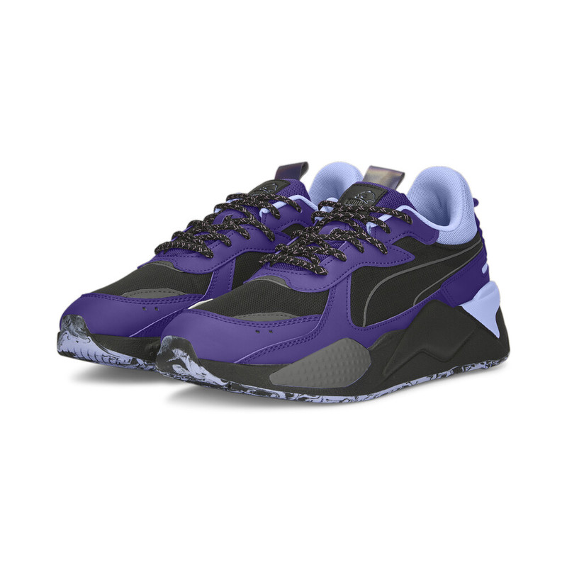 Final Fantasy XIV x Puma RS-X Purple Charcoal | 307601-01