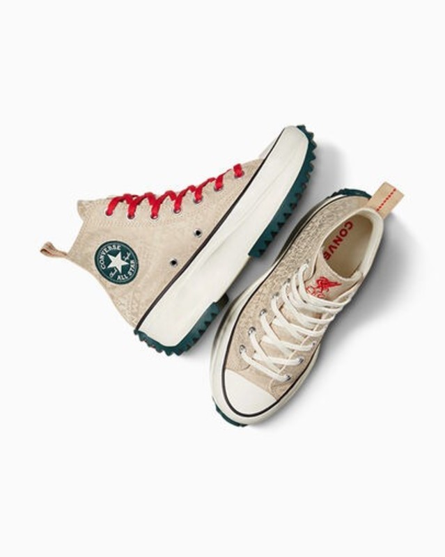 Liverpool F.C. x Converse Run Star Hike Platform Oat Milk | A05965C