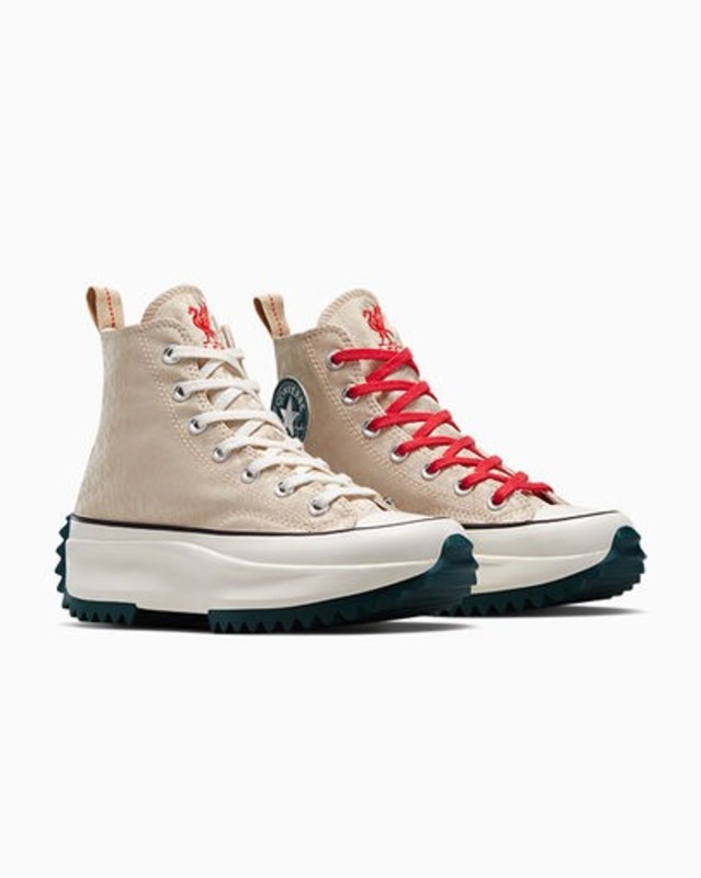 Liverpool F.C. x Converse Run Star Hike Platform Oat Milk | A05965C