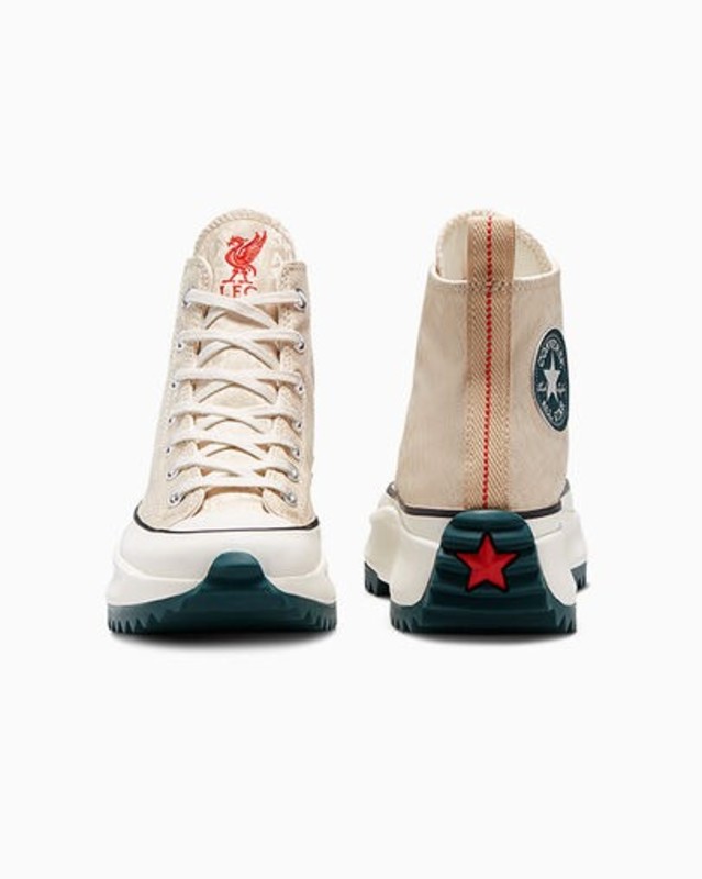 Liverpool F.C. x Converse Run Star Hike Platform Oat Milk | A05965C