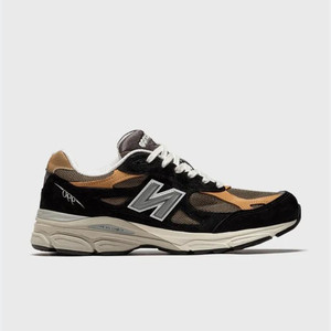 New Balance 990v3 Black Tan - Made in USA | M990BB3