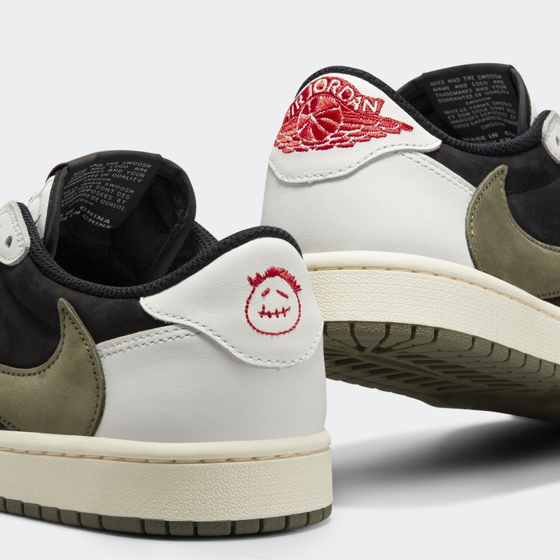 Travis Scott x Air Jordan 1 Low OG SP WMNS Olive | DZ4137-106