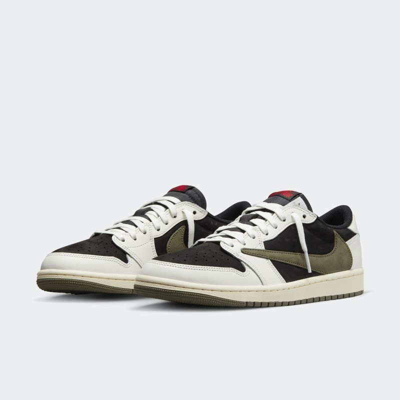 Travis Scott x Air Jordan 1 Low OG SP WMNS Olive | DZ4137-106