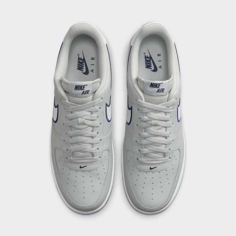 Nike Air Force 1 Embroidered Swoosh Grey | FJ4211-002