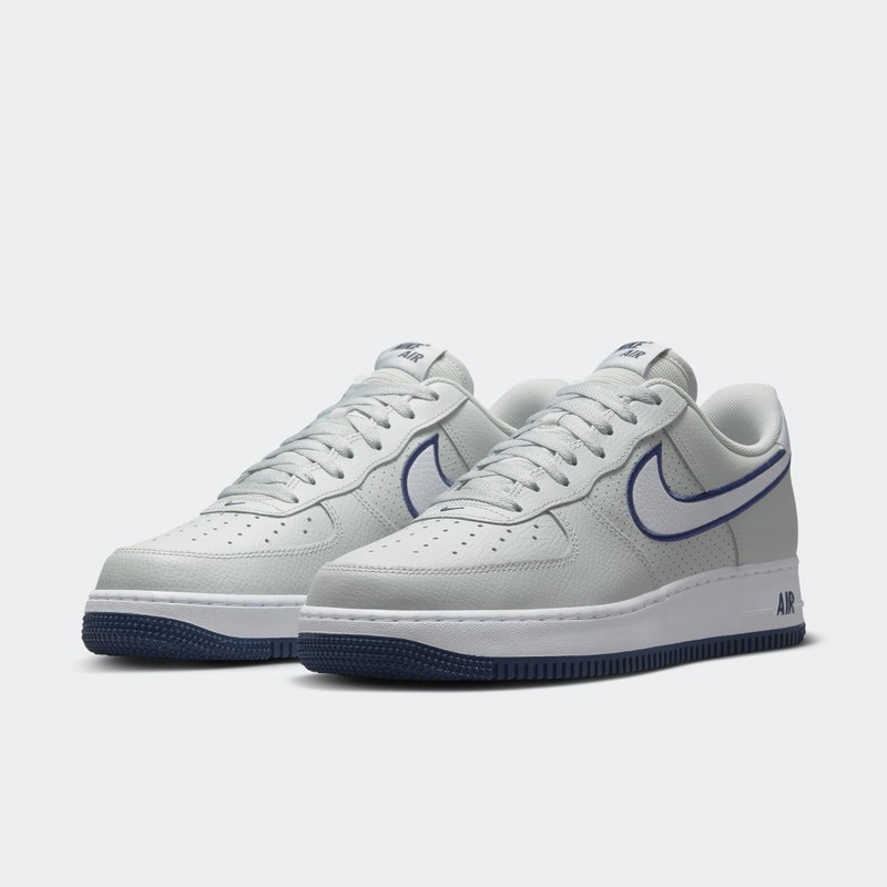 Nike Air Force 1 Embroidered Swoosh Grey | FJ4211-002