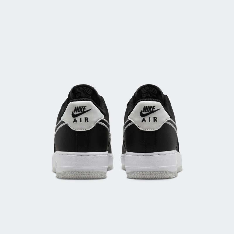 Nike Air Force 1 Embroidered Swoosh Black | FJ4211-001