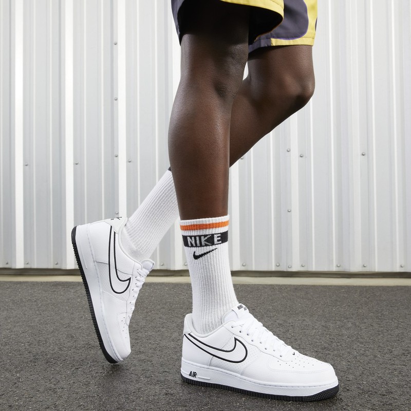 Nike Air Force 1 Embroidered Swoosh White | FJ4211-100