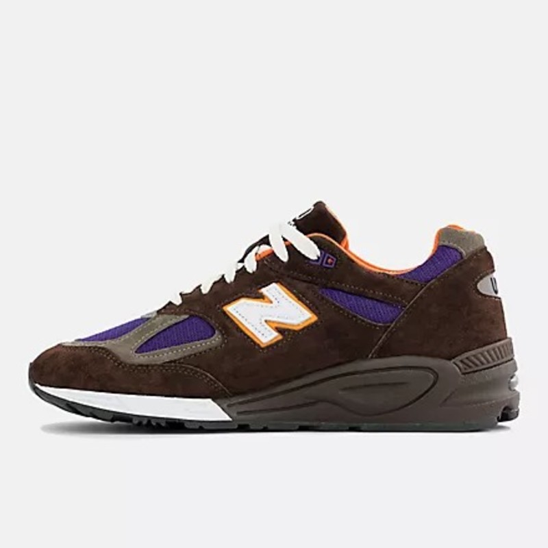 New Balance 990v2 'Brown Purple' - Made in USA | M990BR2
