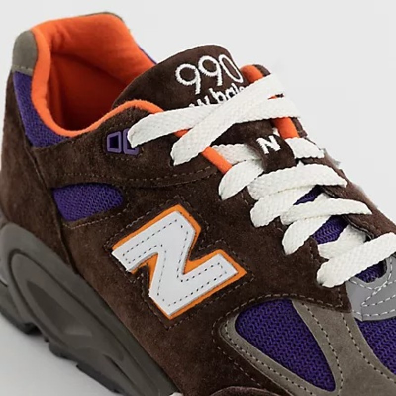 New Balance 990v2 'Brown Purple' - Made in USA | M990BR2