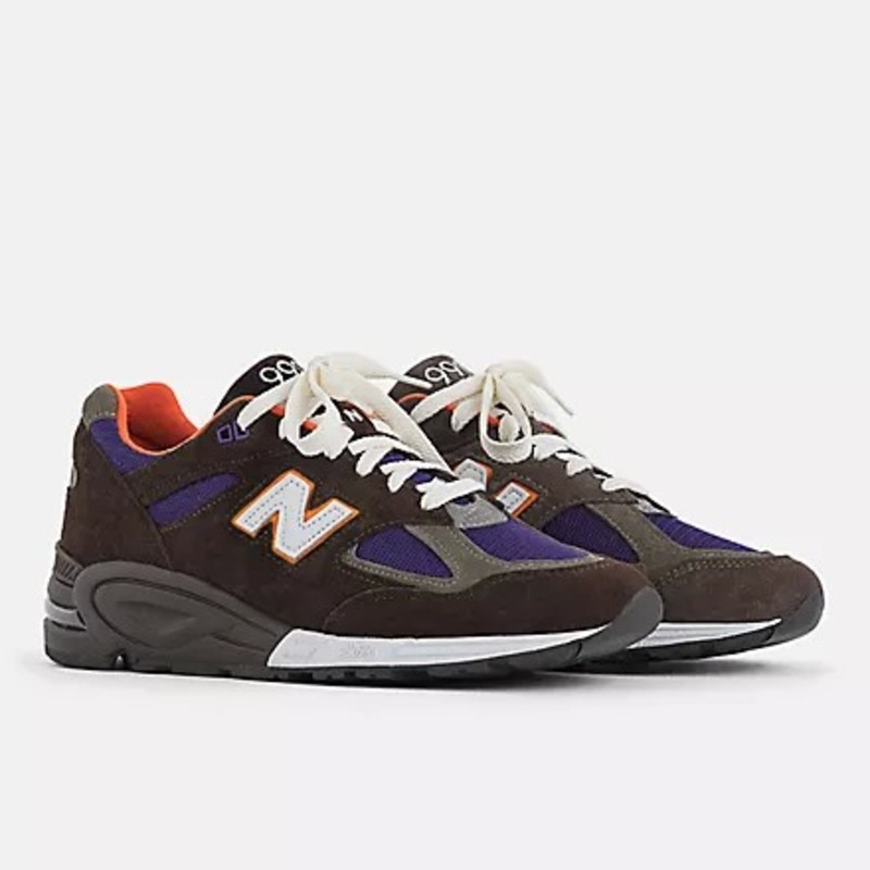 New Balance 990v2 'Brown Purple' - Made in USA | M990BR2