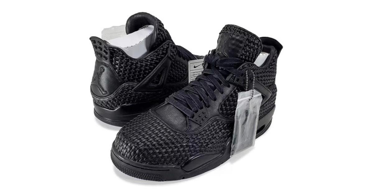 Coming soon: Air Jordan 4 Premium "Black Woven" Coming soon: Air Jordan 4 Premium "Black Woven"