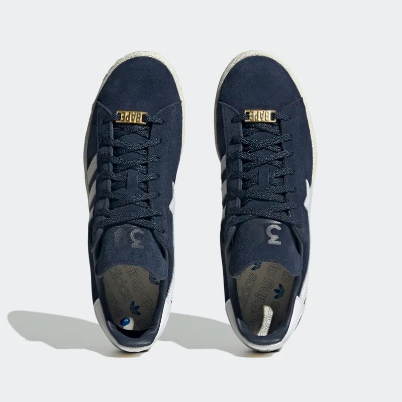 Bape x adidas Campus 80s Collegiate Navy | ID4770