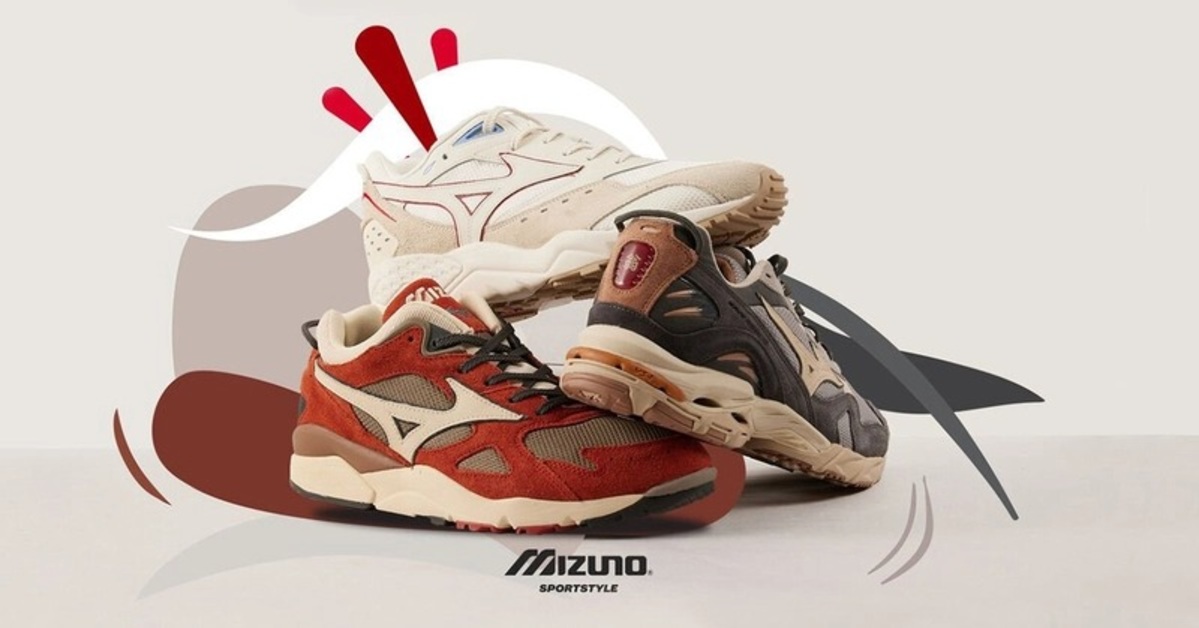 Mizuno "Noh-Men" Pack - Each Sneaker is Connected with a Mask Mizuno "Noh-Men" Pack - Each Sneaker is Connected with a Mask