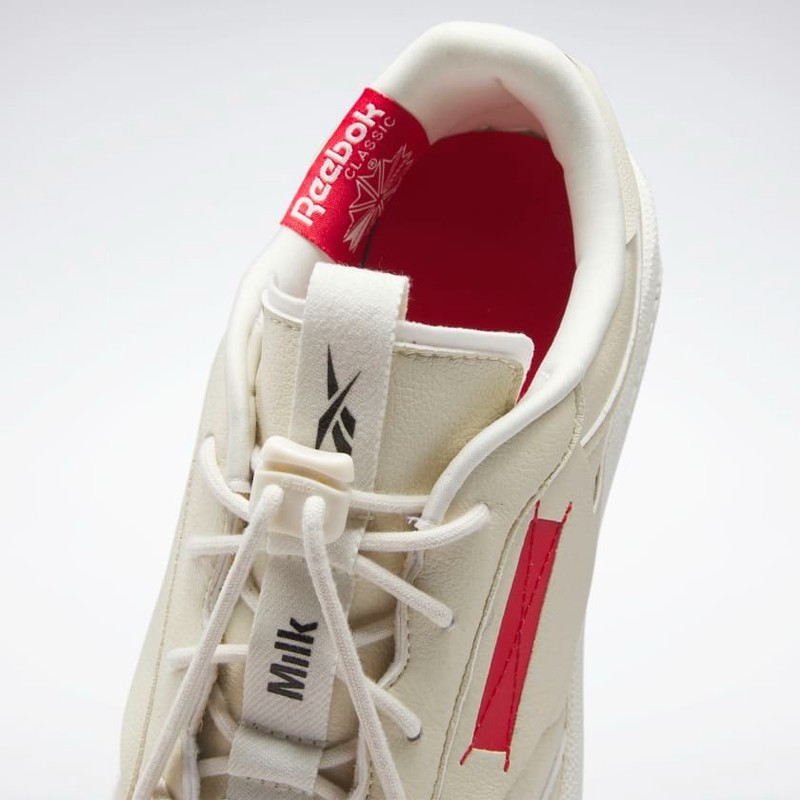 Milk Makeup x Reebok Club C 85 Vegan "Vintage Chalk" | HP3404