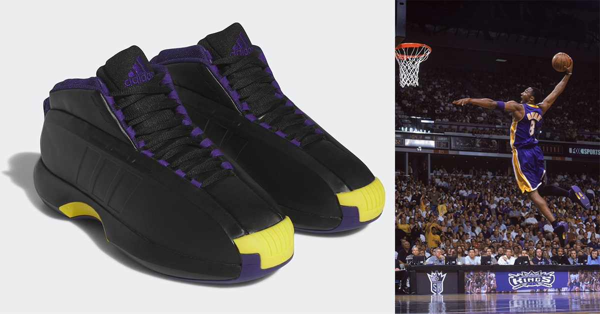 adidas bringt den Crazy 1 „Lakers Away“ von Kobe Bryant zurück adidas bringt den Crazy 1 „Lakers Away“ von Kobe Bryant zurück