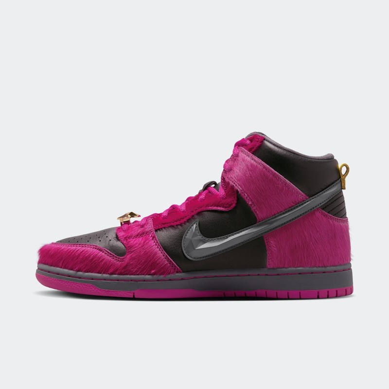 Run The Jewels x Nike SB Dunk High "Active Pink" | DX4356-600