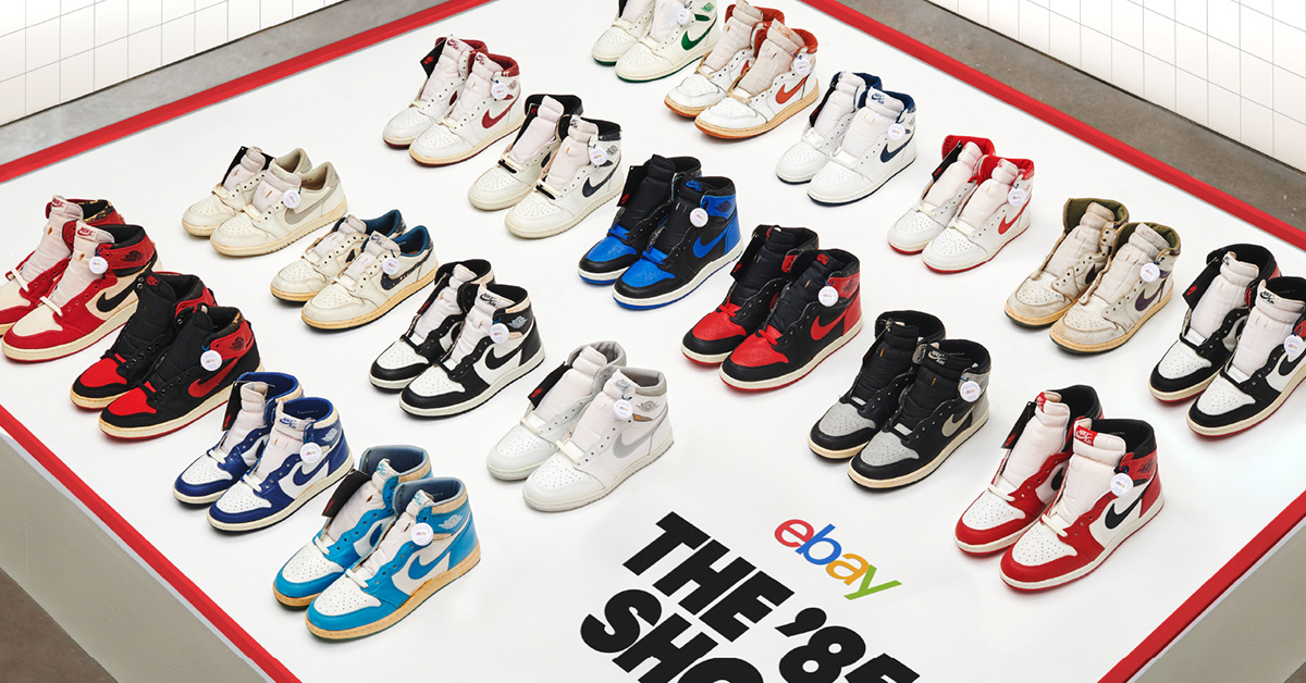 eBay feiert original release des Air Jordan 1 eBay feiert original release des Air Jordan 1